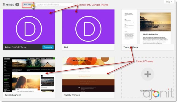 WordPress Dashboard Themes